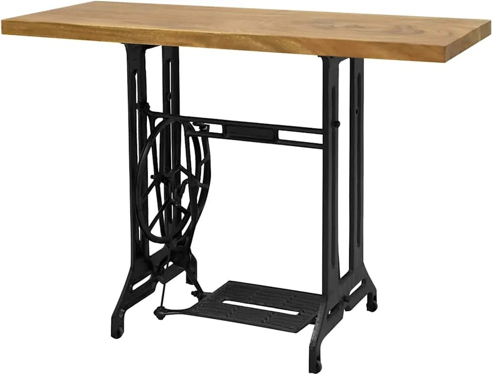 vidaXL Masă consolă mașină de cusut, 110 x 40 x 75 cm