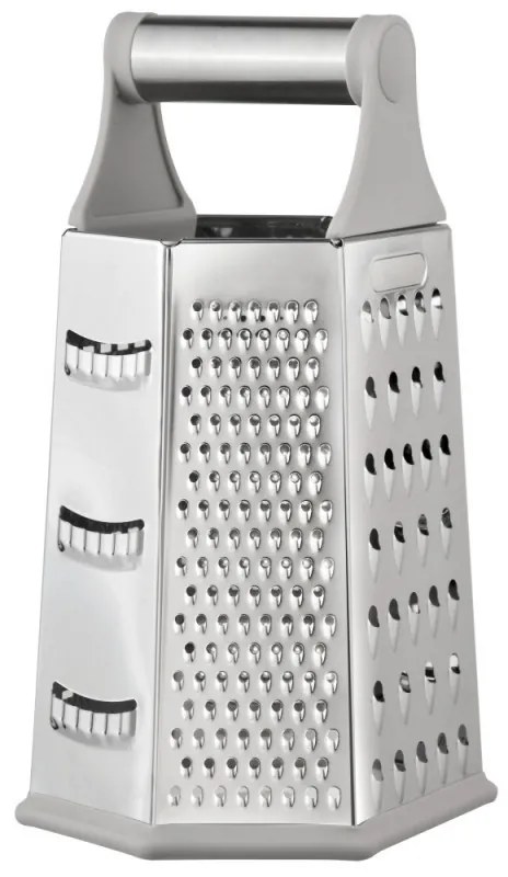 Razatoare Kinghoff KH-1991, 6 suprafete, Otel inoxidabil, Argintiu