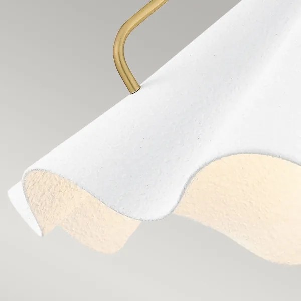 Lustră pe tijă Quoizel QZ-MEJIA-1P-S-AB MEJIA 1xE27/60W/230V d. 35,6 cm alamă