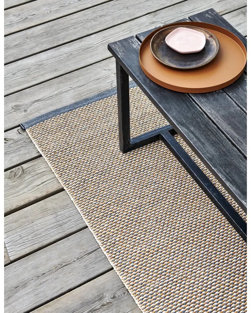 Covor tip traversă pentru interior și exterior bej 70x200 cm Effi Granit – Pappelina