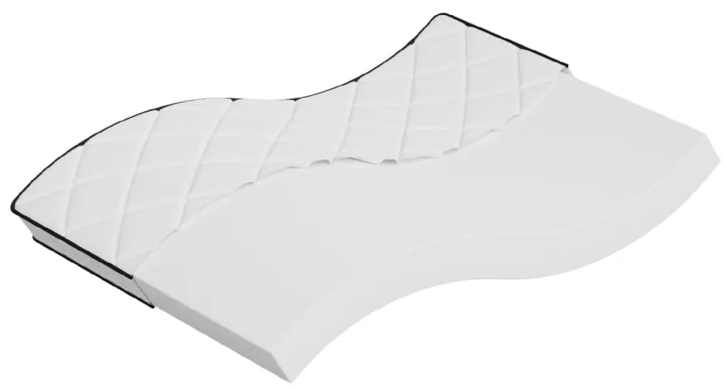 vidaXL Saltea din spumă, fermitate medie moale, 140x200 cm