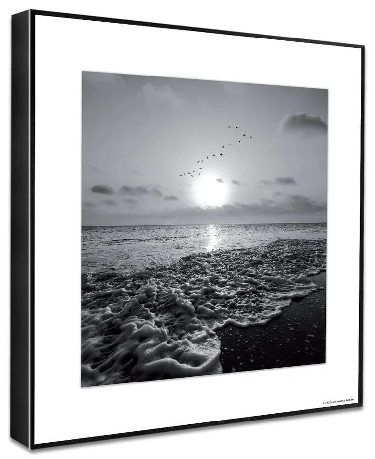 Tablouri 4 buc. 30x30 cm Silence by the Water – knor