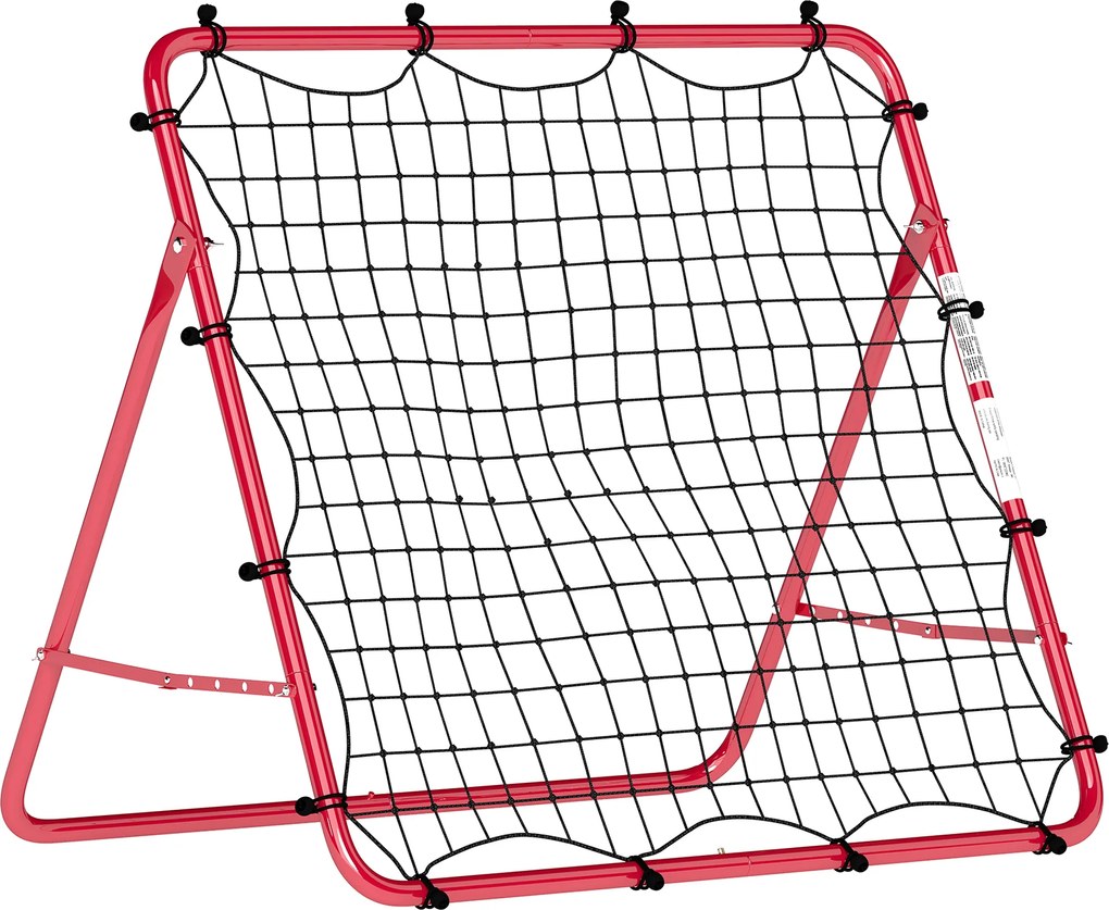 SPORTNOW Plasă Rebounder pentru Fotbal, Ușor de Montat, cu 5 Unghiuri Ajustabile, Echipament Portabil pentru Antrenament și Practică de Fotbal, Baseball și Softball în Grădină sau în Parc | Aosom Romania