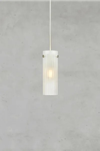 Markslöjd 109014 - Lustră suspendată pe cablu TIBIA 1xE14/40W/230V, finisaj alamă