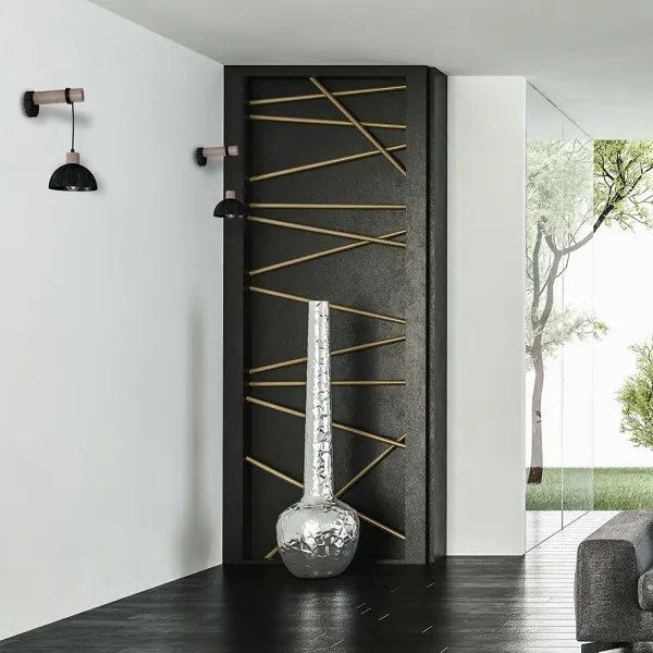 Aplică ERIK 1xE27/60W/230V maro/negru