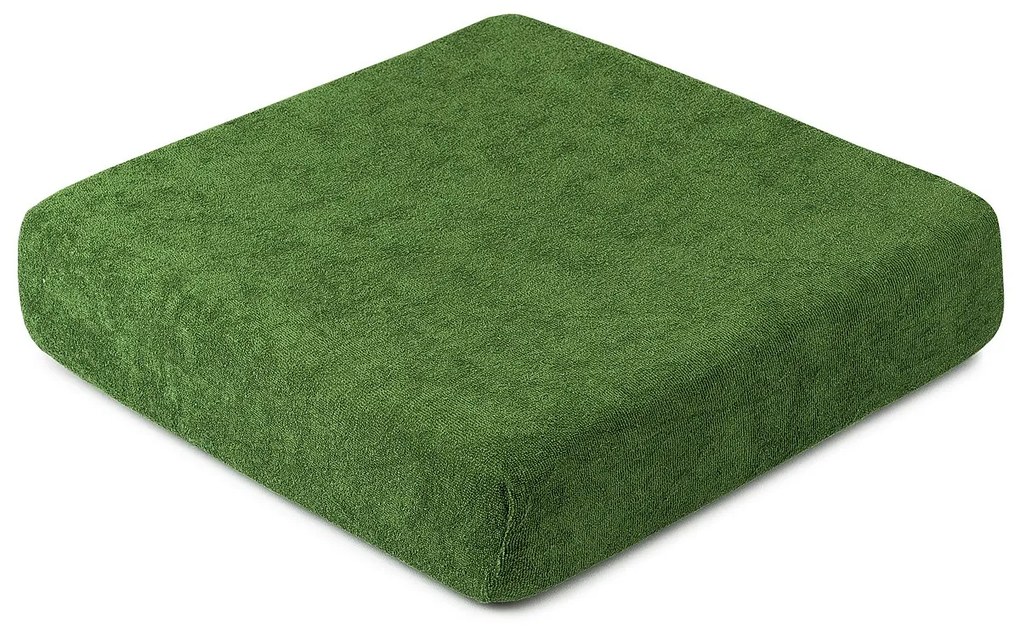 Cearșaf de pat 4Home frotir, verde măsliniu, 160 x 200 cm, 160 x 200 cm