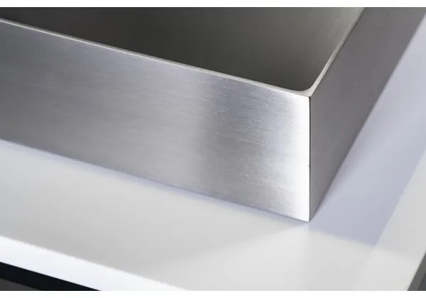 Sapho - Chiuvetă pentru blat AURUM 55 x 42 cm, inox periat