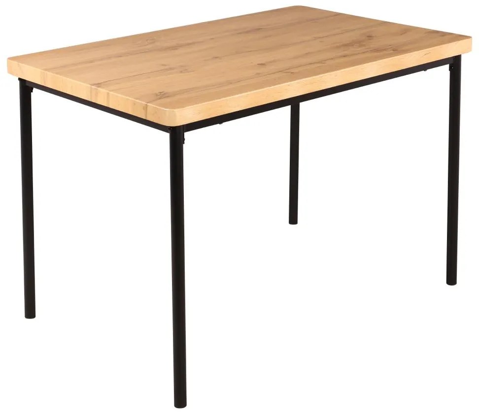 Set mobilier sufragerie Mimetizarse (stejar deschis + gri) (pentru 4 persoane). 1116413