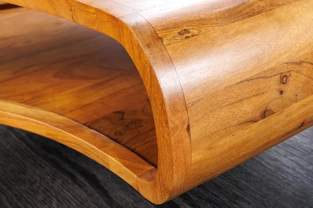 Masuta din lemn de salcam ORGANIC LIVING 70cm