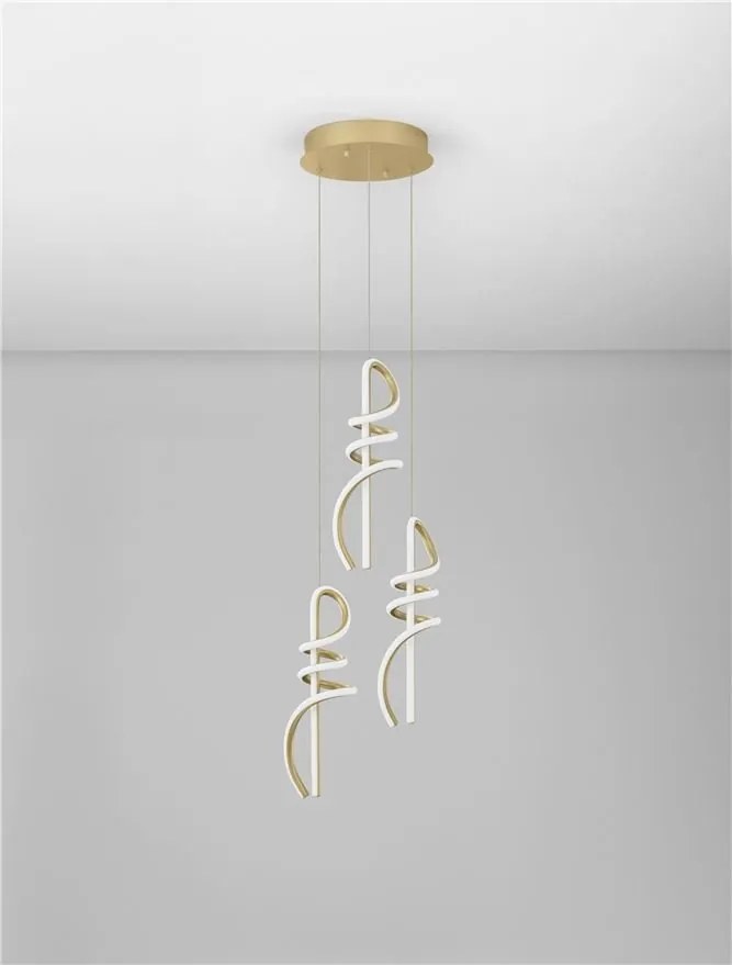 Lustra cu 3 pendule LED SOLINE