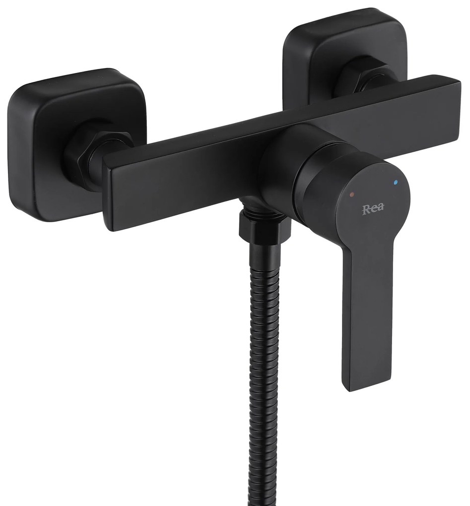 Baterie de duș REA ARGUS BLACK MATT