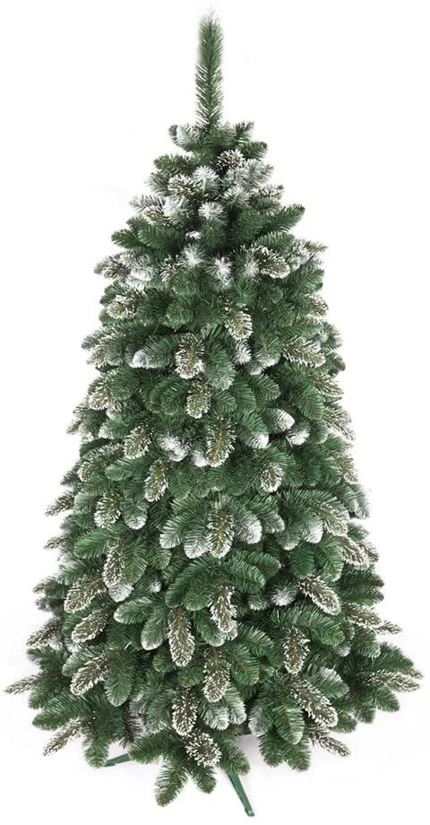 Pom artificial de Crăciun model brad cu zăpadă artificială, înălțime 180 cm