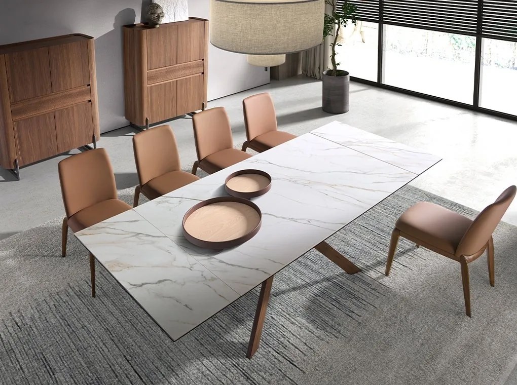 Scaun deosebit design LUX Walnut