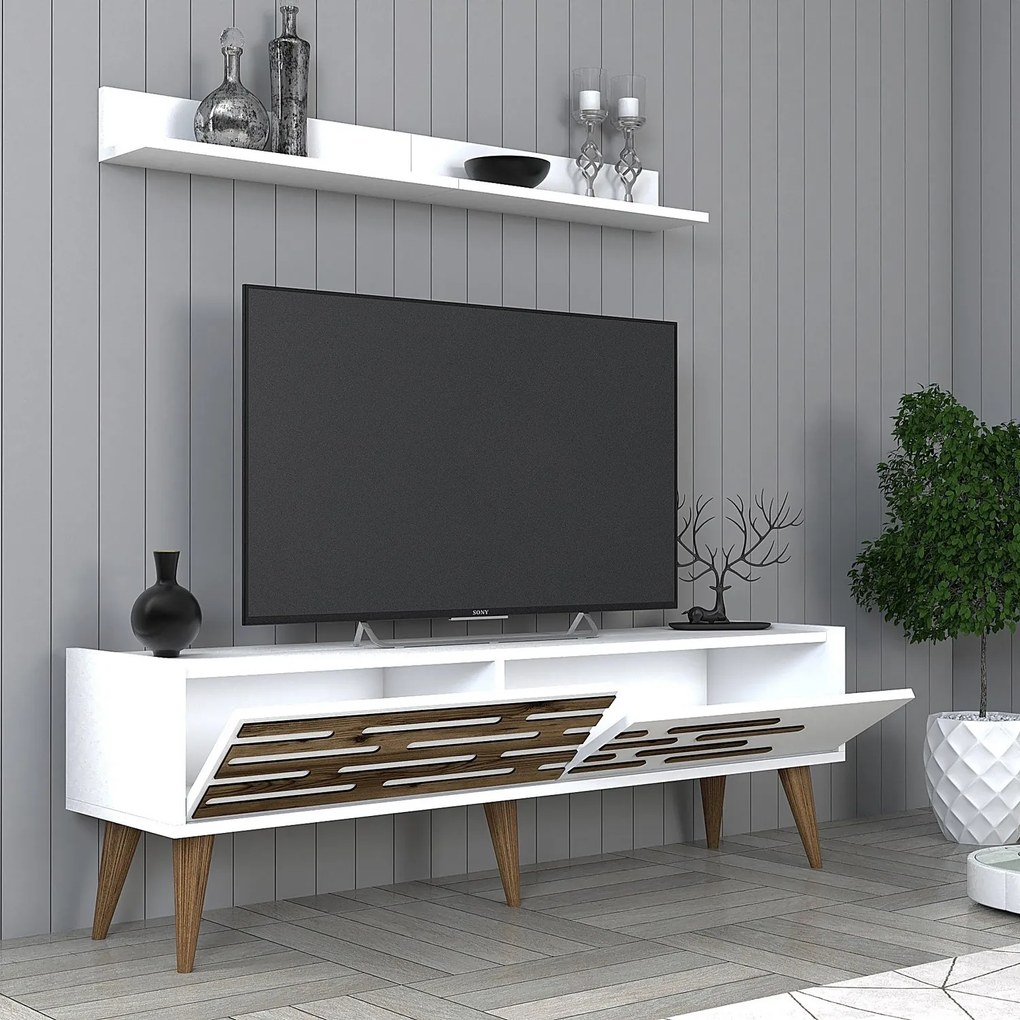 Set mobilier living Valencia (alb + alb). 1089320
