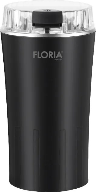 Rasnita de cafea Floria ZLN2396, Putere 350W, Capacitate 250ml, 60g, Lame din otel inoxidabil, Negru