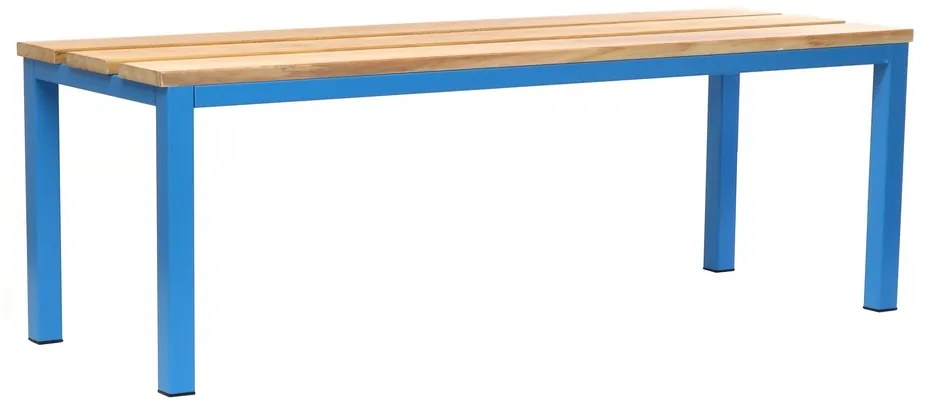 Bancă pentru dressing 150 x 35 x 45 cm, albastru - RAL 5012