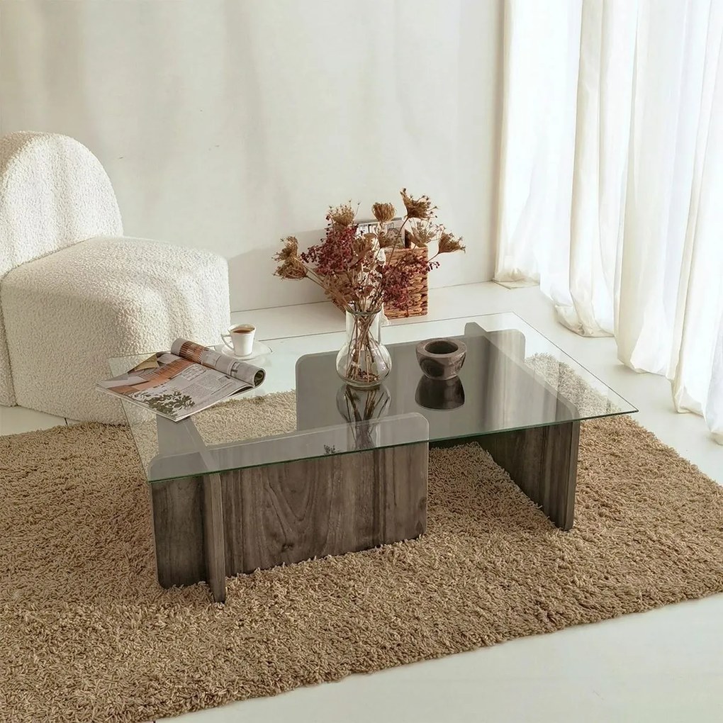 Măsuță de conferință Escape Walnut