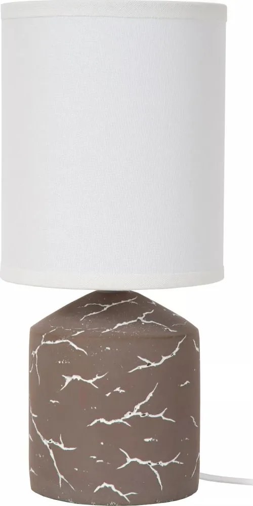 Lucide 47550/81/41 - Lampă de masă FRAN 1xE14/40W/230V maro