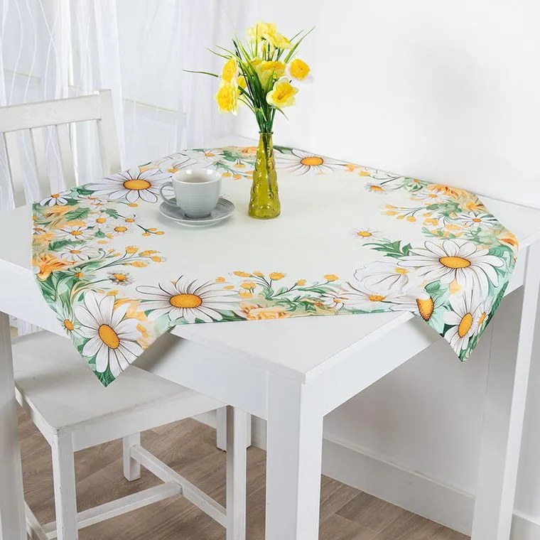 decoDoma Față de masă centrală cu imprimeu MARGARETE 85 x 85 cm