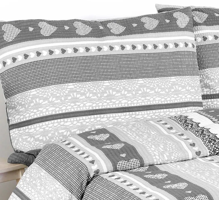 Goldea lenjerie de pat din creponată - model 650 140 x 200 și 70 x 90 cm
