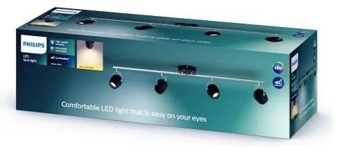 Philips 50614/30/P0 - Spotlight LED RIVANO 4xLED/4,3W/230V