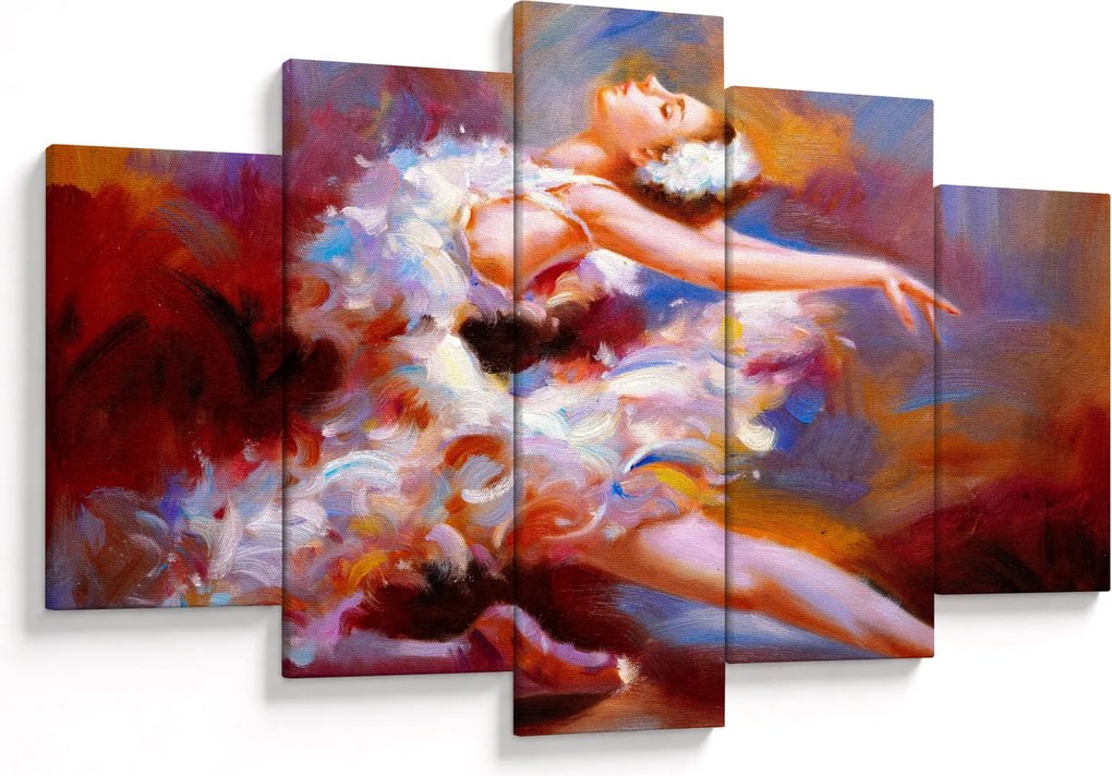 Tablou - Balerină,pictură (150x105 cm)