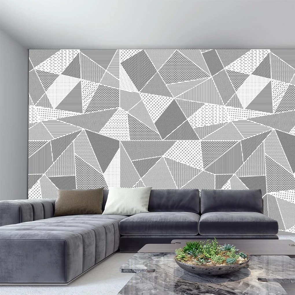 Fototapet - Poligoane (147x102 cm)