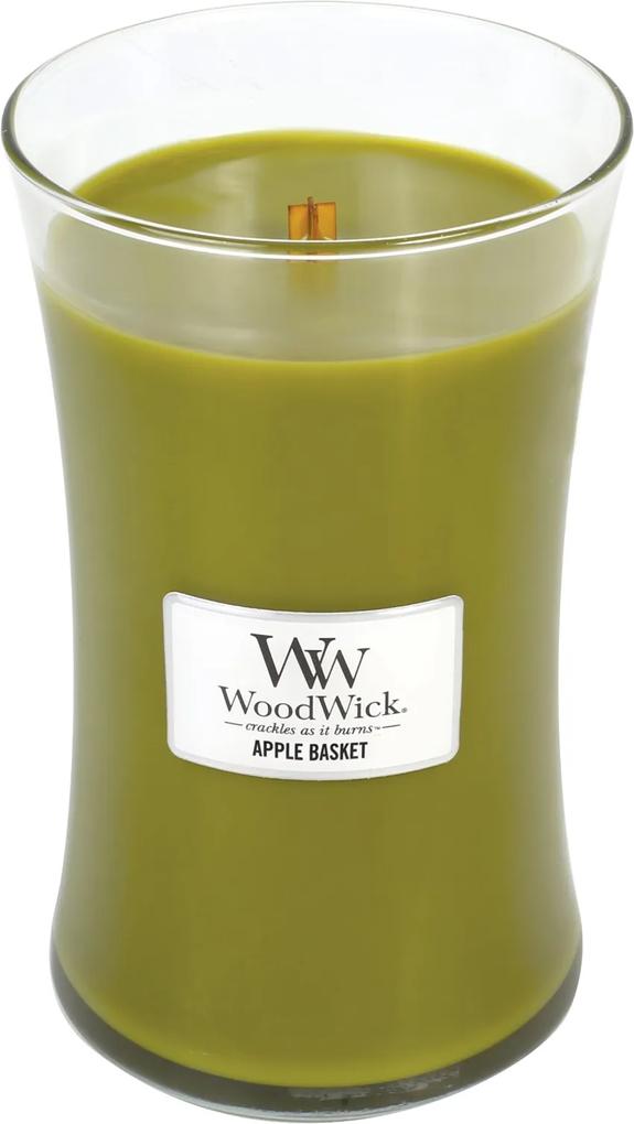 WoodWick verzi parfumata lumanare Apple Basket vaza mare
