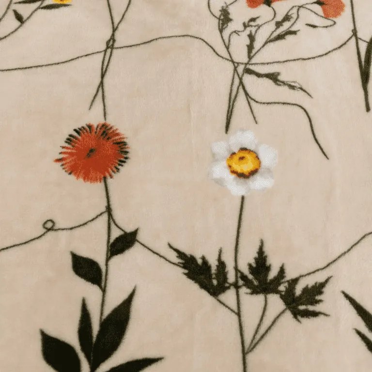 Patura Cocolino microplus HERBAR, bej Dimensiune: 200 x 220 cm