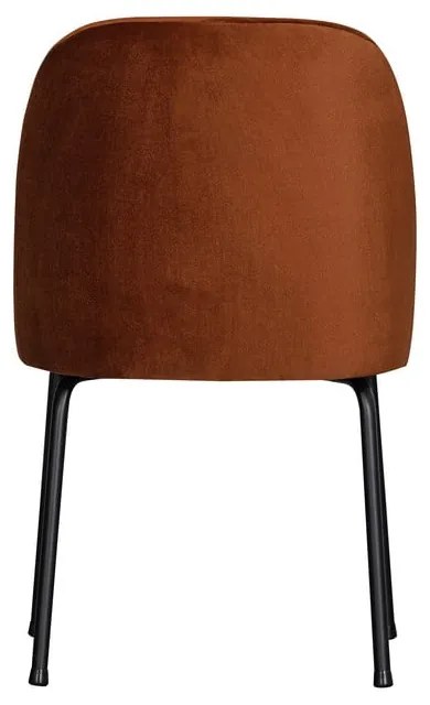 Scaune de dining cărămizii 2 buc. din catifea Vogue – WOOOD