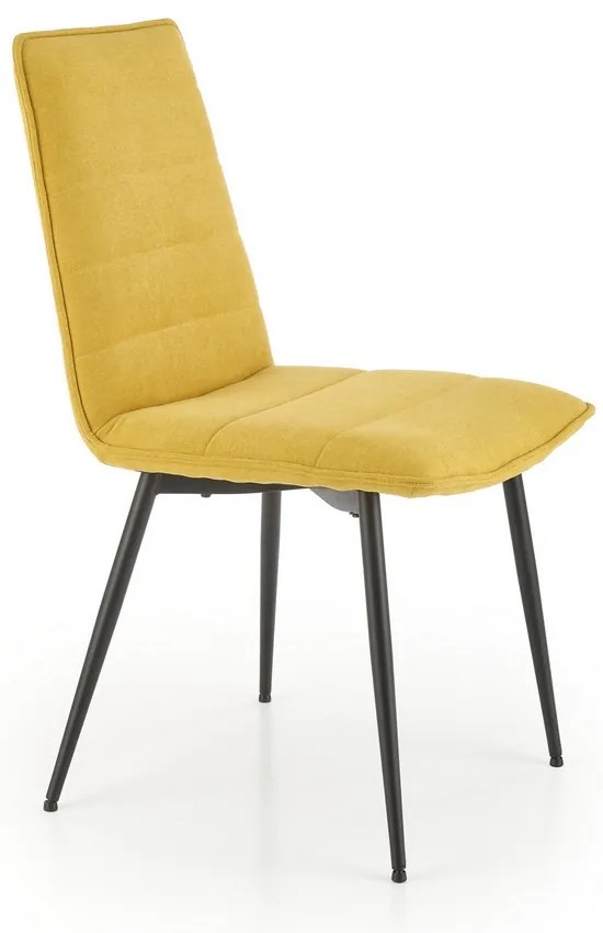 Scaun de bucaterie Lanier, galben