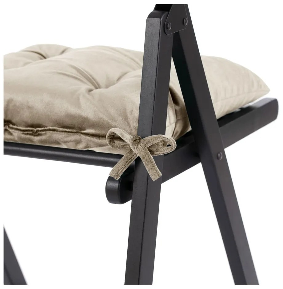 Pernă de scaun din catifea 40x40 cm Aleksa – Restilo