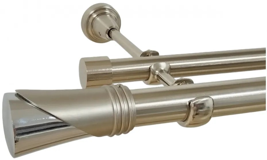 Galerie fara inele DUNCAN - 25/19 - inox (Alege marime: 120 cm)