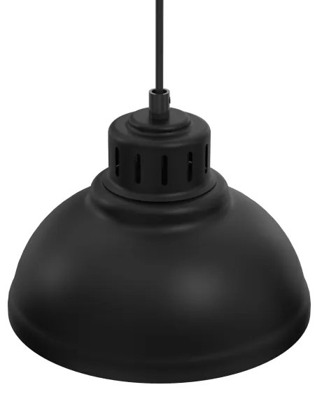 Lustră pe cablu SVEN 5xE27/15W/230V neagră/aurie