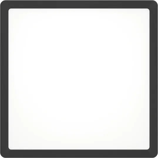 Eglo 901304-LED Plafonieră FUEVA LED/13W/230V 2700/4000/6500K 29x29cm neagră