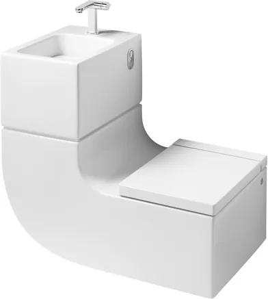 Set concept Roca W+W contine lavoar, baterie lavoar, vas wc si capac