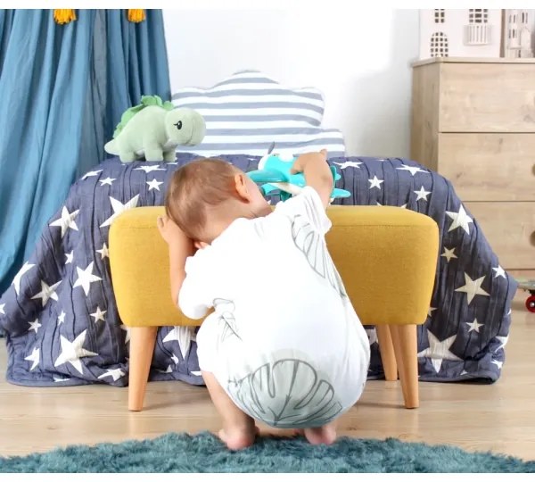 Taburet PIXI 32x61 cm galben