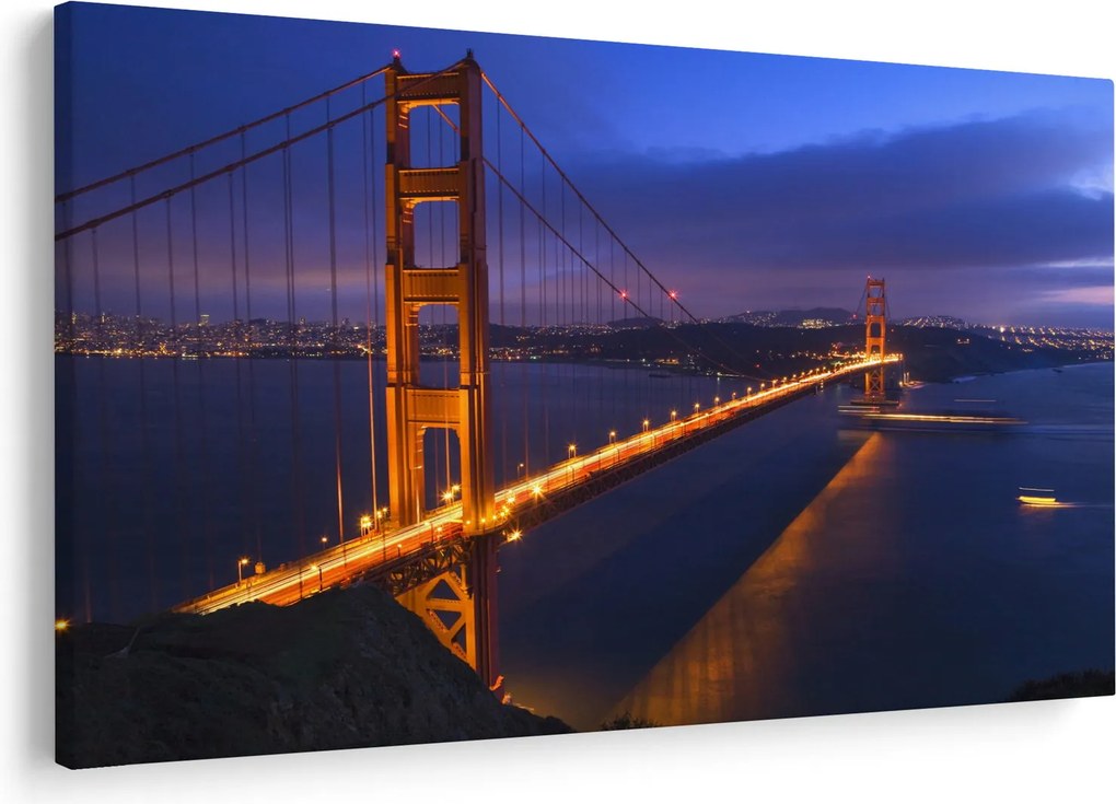 Tablou - Podul Golden Gate (90x60 cm)