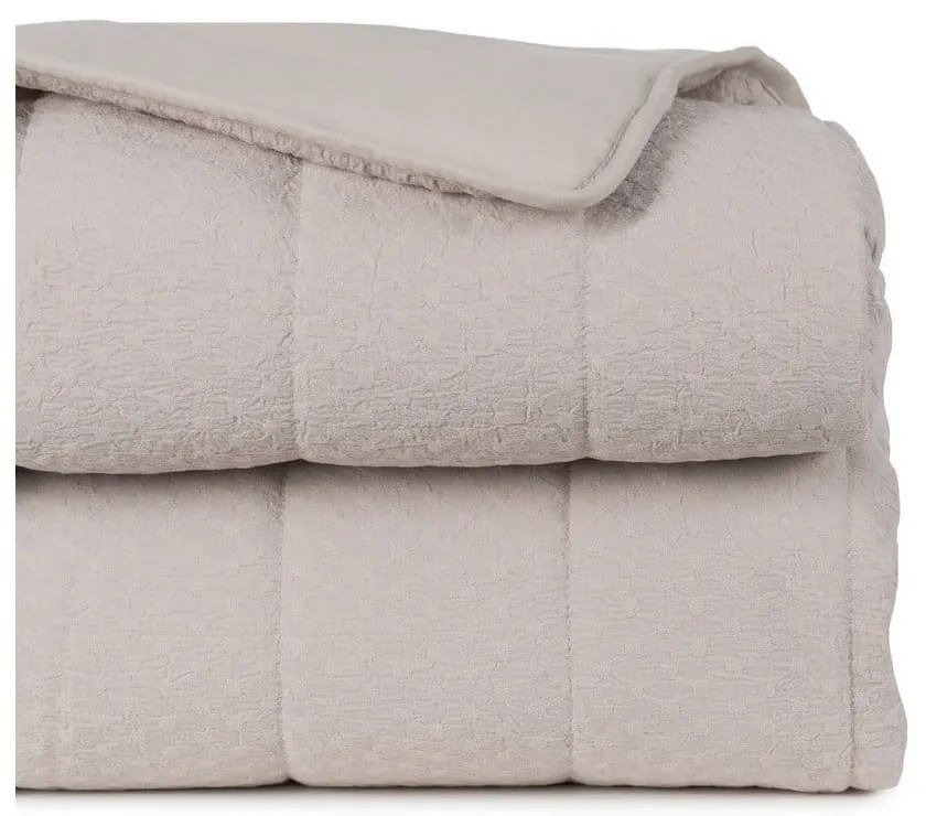 Cuvertură bej matlasată 180x260 cm – Ixia