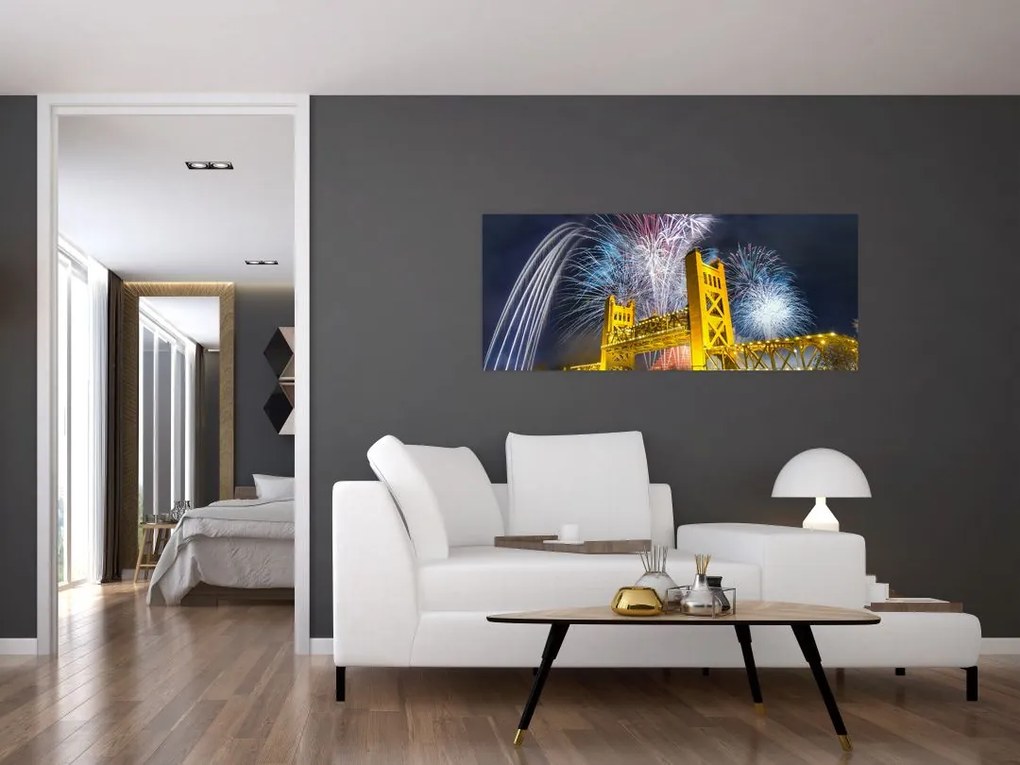 Tablou - Noaptea de Revelion (120x50 cm)