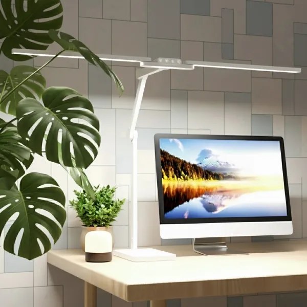 Brilagi-LED VARIO Lampă de masă tactilă cu dimmer LED/24W/230V 3000-6500K albă