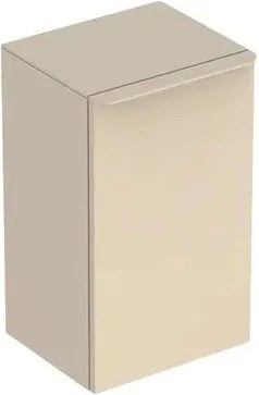Dulap mediu suspendat Geberit Smyle Square gri nisip 1 usa opritor stanga 36 cm