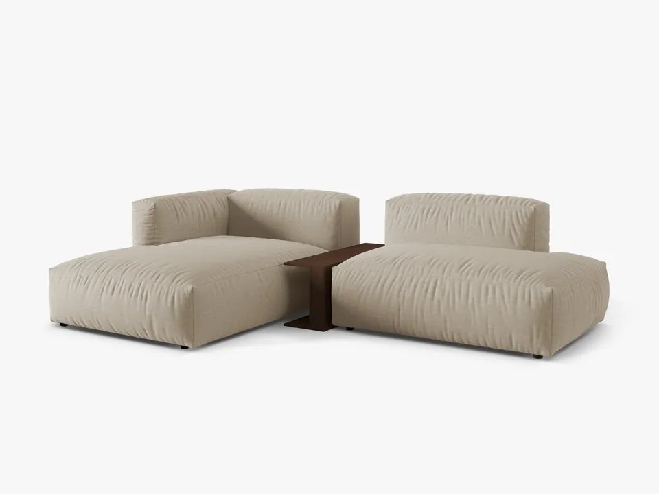 Coltar modular Martina stofa Boston L285 cm + masuta de cafea