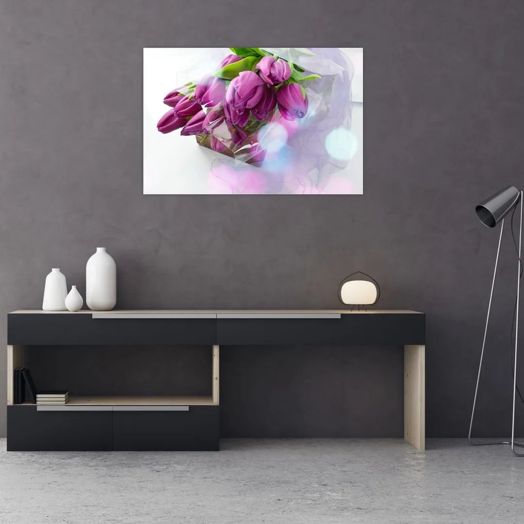Tablou - buchet de lalele (90x60 cm)