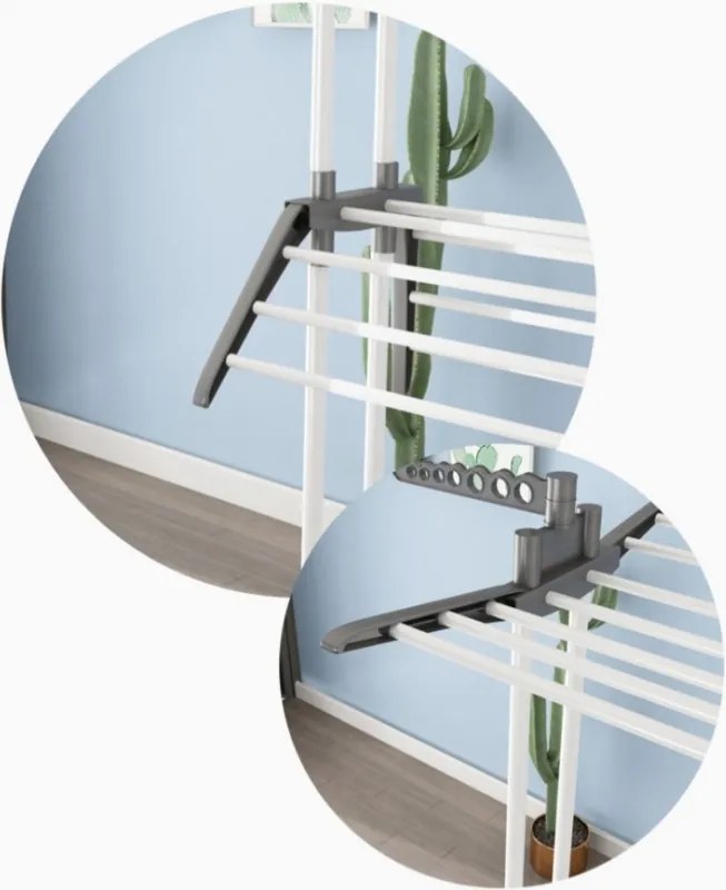 OFERTA Uscator de rufe DRYMAX 75x126 cm, alb II. calitate