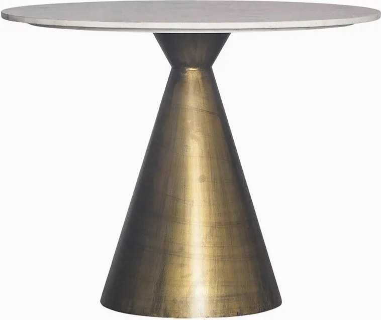 Masa Rotunda Bistro, Marmura, Metal, ELEGANCIA 100cm