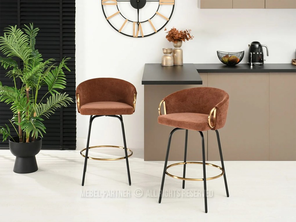 Scaun Carma H (cupru + auriu). 1110656