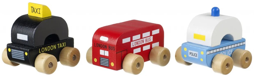 Set vehicule londoneze, Orange Tree Toys