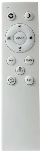 Plafonieră LED dimabilă Brilagi POOL SMART LED/60W/230V 50 cm Wi-Fi Tuya alb + telecomandă