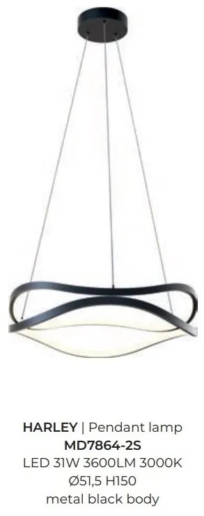 Lustra suspendata LED design modern HARLEY